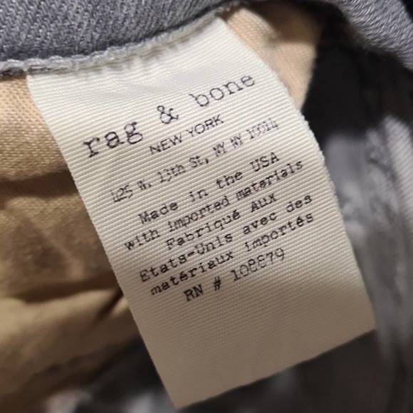 Rag and Bone Skinny Jeans Size 26 - Picture 5 of 7